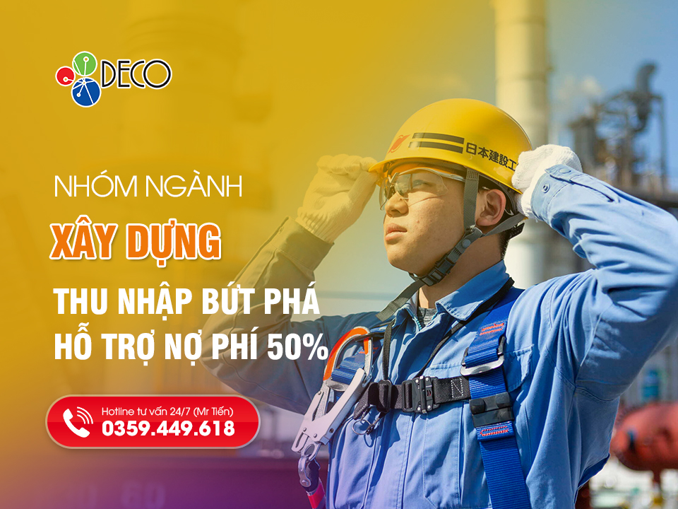 Nhóm ngành Xây dựng - Thu nhập bứt phá và hỗ trợ nợ phí 50%