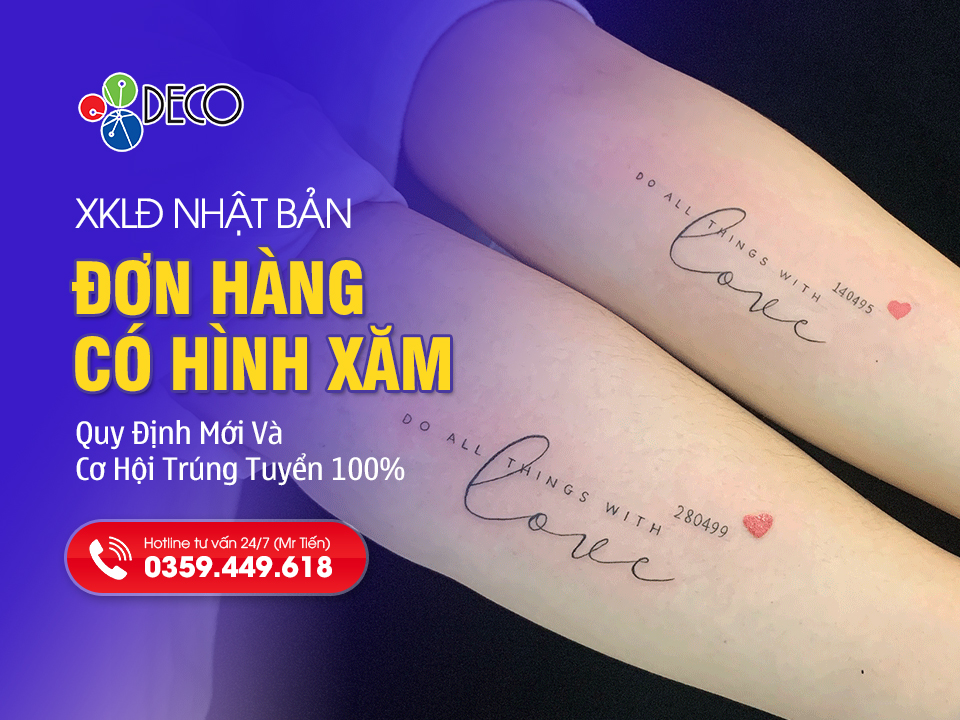 Xuất Khẩu Lao Động Nhật Có Hình Xăm: Quy Định Mới Và Cơ Hội Trúng Tuyển 100%