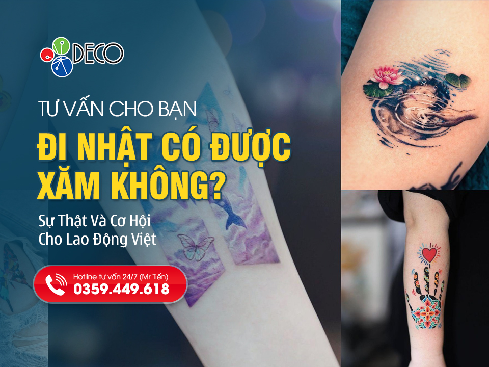 Đi Nhật Có Được Xăm Không? Sự Thật Và Cơ Hội Cho Lao Động Việt