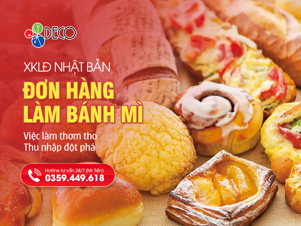Đơn Hàng Làm Bánh Mì Ở Nhật: Cơ Hội Việc Làm Thơm Tho Với Thu Nhập Đột Phá