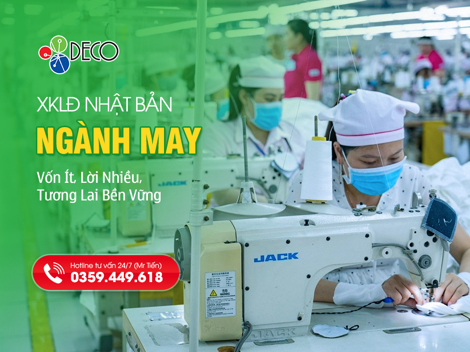 Xklđ Nhật Bản Ngành May 2026: Chi Phí Thấp Nhất, Tăng Ca Nhiều Nhất