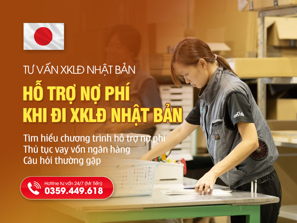 Đi xkld Nhật nợ phí