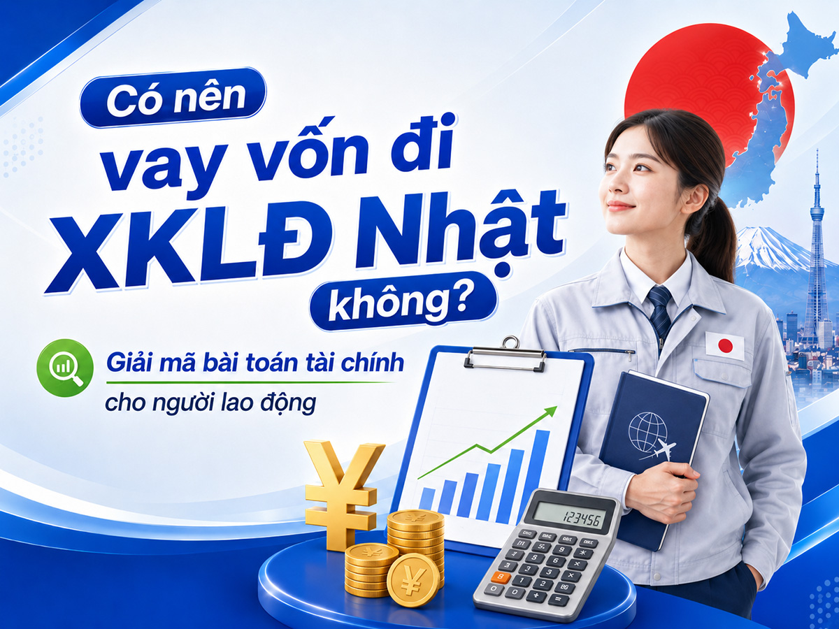 Có nên vay vốn đi XKLĐ Nhật không?