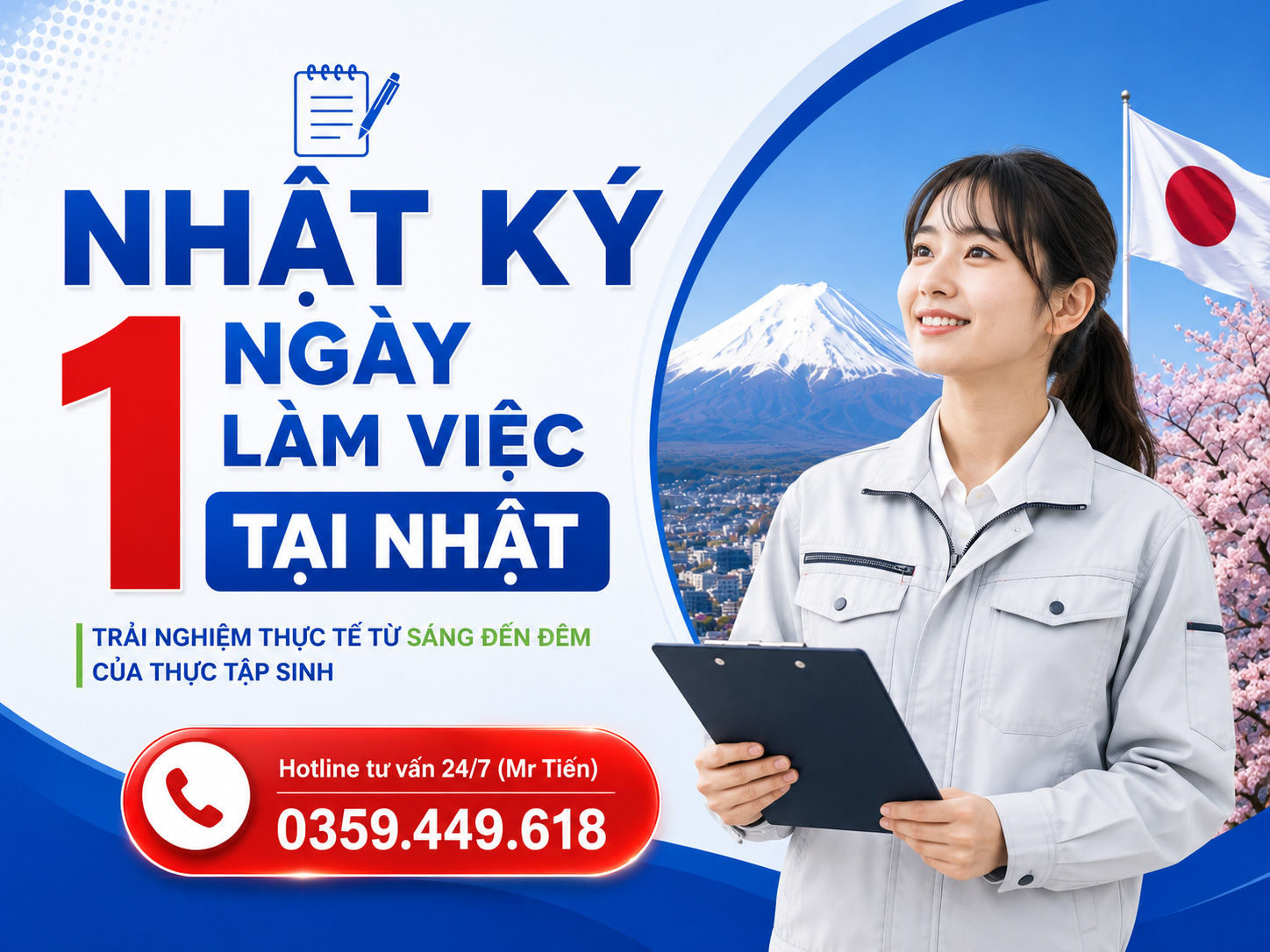 Nhật ký 1 ngày làm việc tại Nhật