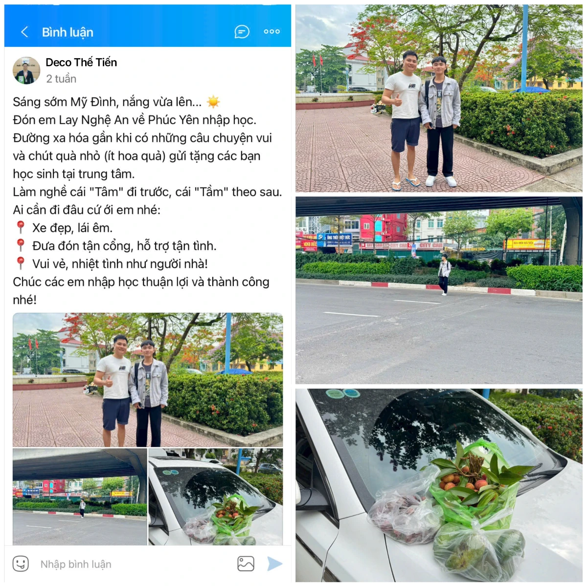 Hỗ trợ em Lay ở Nghệ An ra nhập học