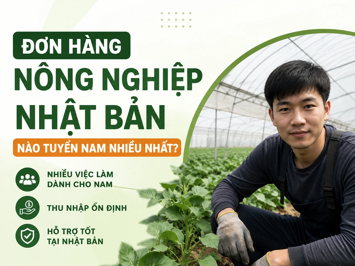 Đơn hàng nông nghiệp Nhật Bản