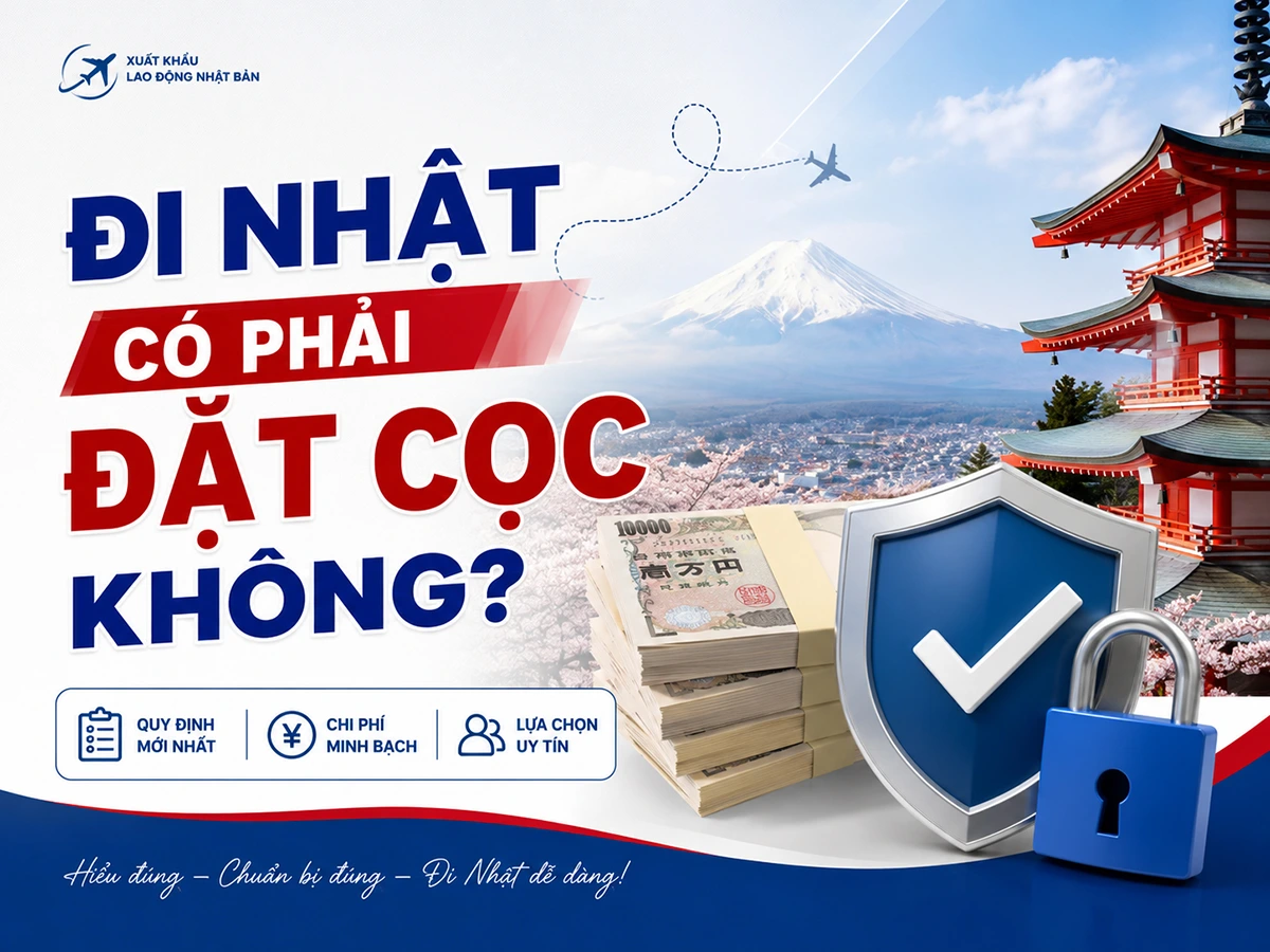 Đi Nhật có phải đặt cọc không?