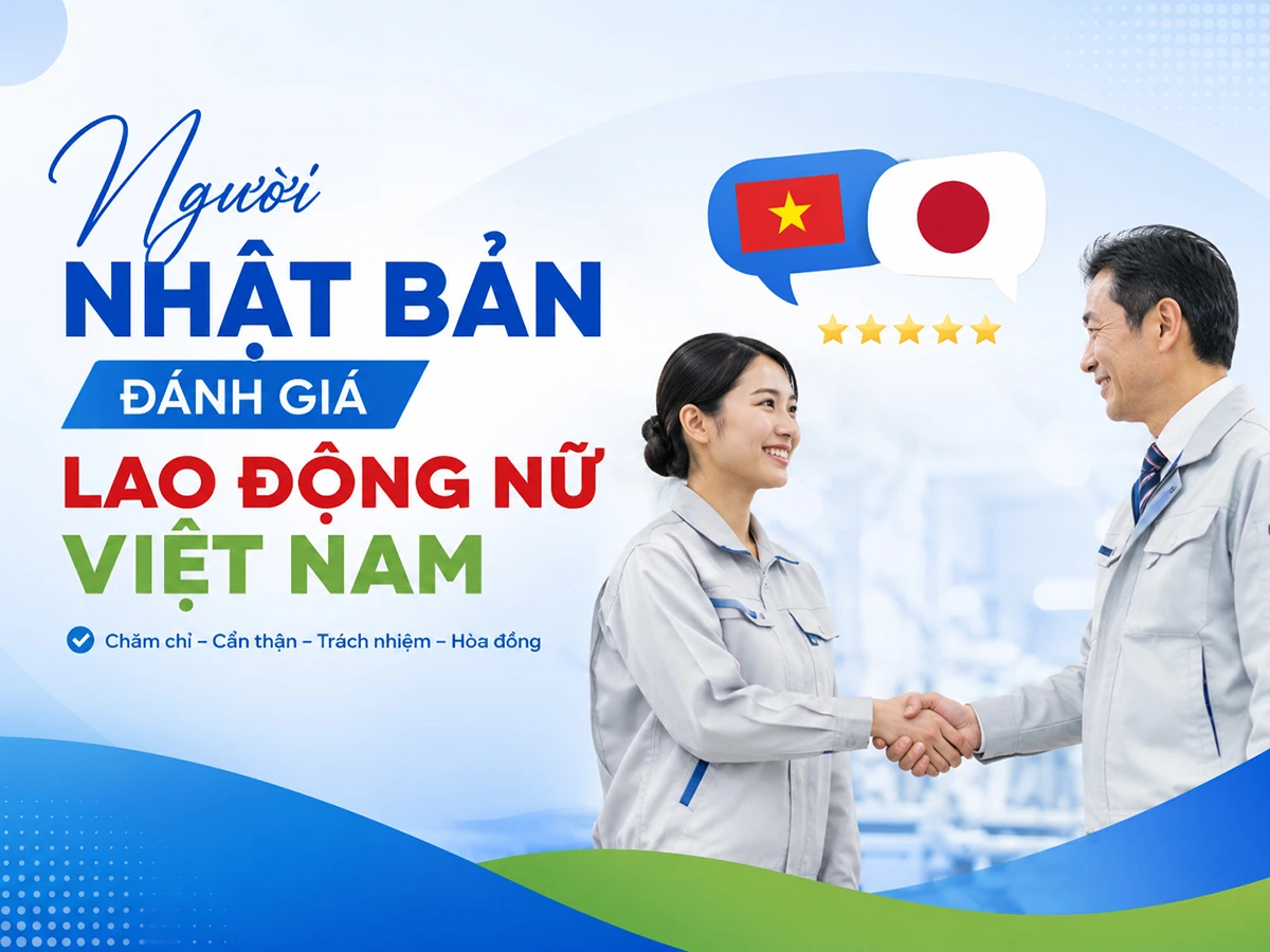 Người Nhật Bản đánh giá lao động nữ Việt Nam ra sao?