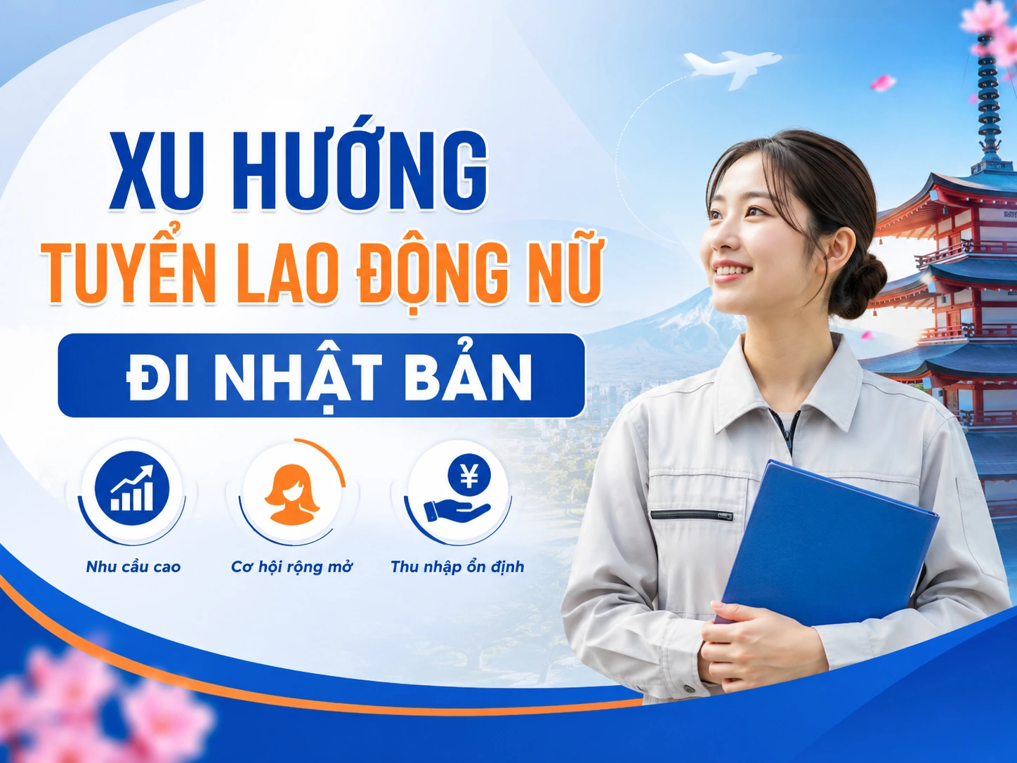 Xu Hướng Tuyển Lao Động Nữ Đi Nhật Bản