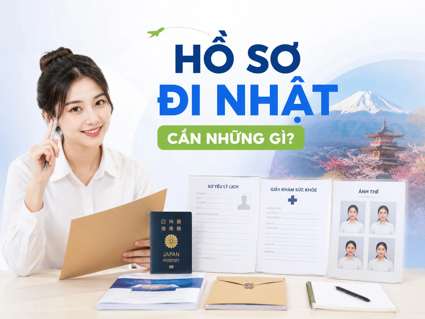Hồ sơ đi Nhật cần những gì?