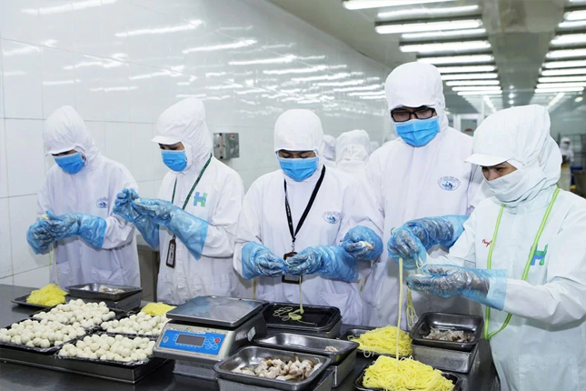 Đơn tuyển dụng 12 nam sản xuất thực phẩm – Tân Bắc (Tây Bắc & Hạnh Phúc)