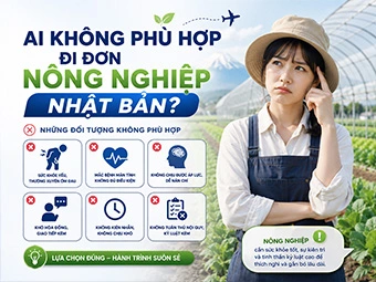 Những Ai Không Phù Hợp Đi Đơn Nông Nghiệp Nhật Bản: Tiêu Chí Sàng Lọc Mới Nhất