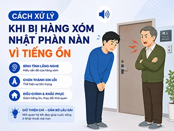 Bị Hàng Xóm Nhật Phàn Nàn Vì Tiếng Ồn? Cách Xử Lý Khéo Léo Để Tránh Rắc Rối