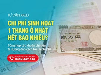 Chi Phí Sinh Hoạt 1 Tháng Ở Nhật Hết Bao Nhiêu Tiền?