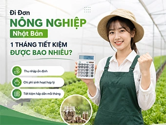 Đi Đơn Nông Nghiệp Nhật Bản 1 Tháng Tiết Kiệm Được Bao Nhiêu? Phân Tích Thực Tế 2026