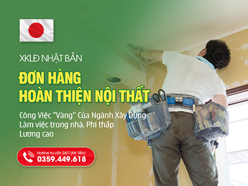 Đơn Hàng Hoàn Thiện Nội Thất Nhật Bản 2026: Làm Trong Nhà, Lương Cao, Phí Thấp