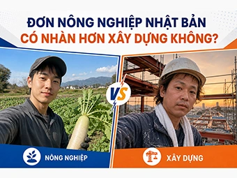 Đơn Nông Nghiệp Nhật Bản Có Nhàn Hơn Xây Dựng Không?