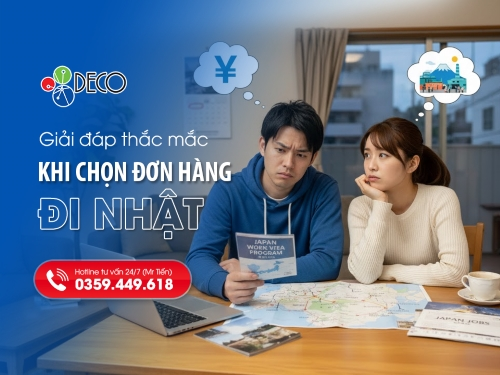 Giải đáp thắc mắc thường gặp khi chọn đơn hàng đi Nhật