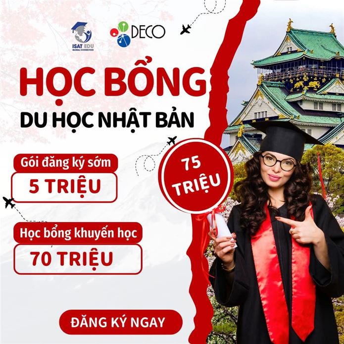 CƠ HỘI ĐẶC BIỆT CHO DU HỌC SINH NHẬT BẢN - HÀN QUỐC CHỈ CÓ TẠI ISAT EDU!