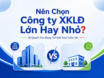 Nên Chọn Công ty XKLĐ Lớn Hay Nhỏ: Bí Quyết Tìm Đúng Nơi Gửi Trọn Niềm Tin