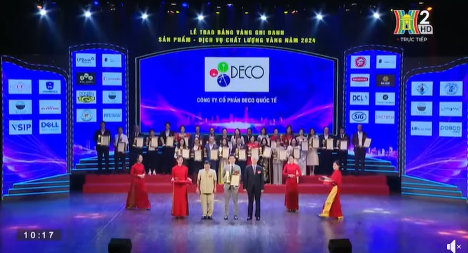 🔥ĐÓN NHÂN DANH HIỆU TOP 20 CÔNG TY CÓ DỊCH VỤ CHẤT LƯỢNG VÀNG NĂM 2024 