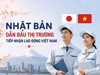 Nhật Bản dẫn đầu thị trường tiếp nhận lao động Việt Nam