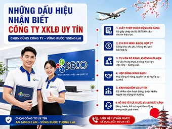 Những Dấu Hiệu Nhận Biết Công Ty XKLĐ Uy Tín: Bí Quyết Tránh Bẫy Lừa Đảo Cho Người Lao Động