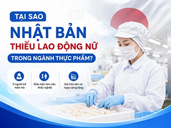Tại Sao Nhật Bản Thiếu Lao Động Nữ Trong Ngành Thực Phẩm và Cơ Hội Việc Làm Cho Nữ Giới
