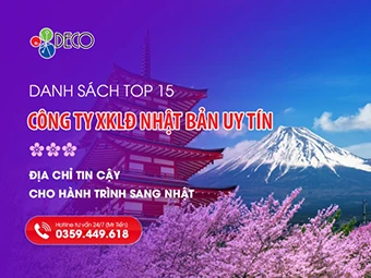 TOP 15 Công ty Xuất khẩu Lao động Nhật Bản Uy tín 2026