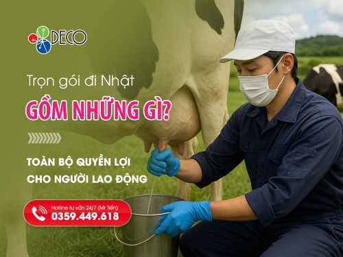 Trọn Gói Đi Nhật Gồm Những Gì? Toàn Bộ Quyền Lợi Người Lao Động [DECO]