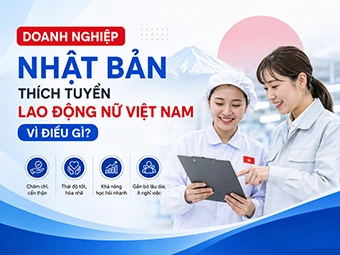 Doanh Nghiệp Nhật Bản Thích Tuyển Lao Động Nữ Việt Nam Vì Điều Gì? Bí Mật Thu Hút Đơn Hàng Lương Cao