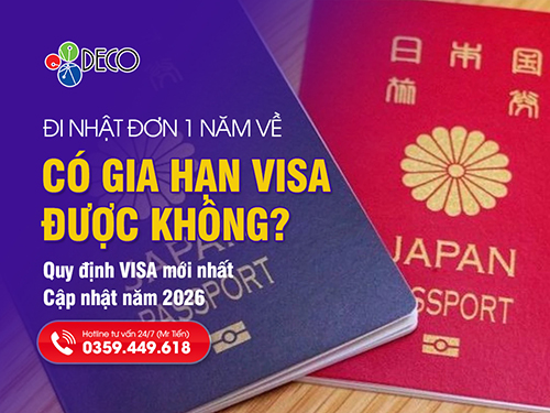 Giải Đáp: Đi Nhật 1 Năm Có Gia Hạn Được Không Và Quy Định Mới Nhất