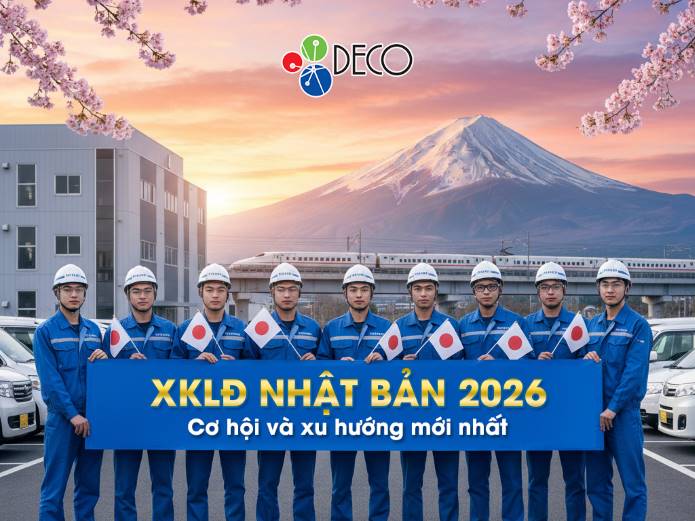 Xuất khẩu lao động Nhật Bản năm 2026: Cơ hội và xu hướng mới nhất