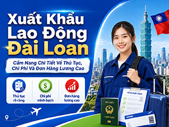 Xuất Khẩu Lao Động Đài Loan: Cẩm Nang Chi Tiết Về Thủ Tục, Chi Phí Và Đơn Hàng Lương Cao