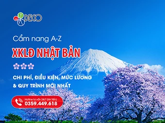 Xuất Khẩu Lao Động Nhật Bản 2026 – Cẩm Nang A→Z: Chi Phí, Điều Kiện, Mức Lương Và Quy Trình Mới Nhất