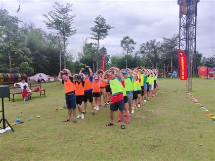 🔥Thanh xuân như một tách trà... Team building đã còn trà uống sau😅