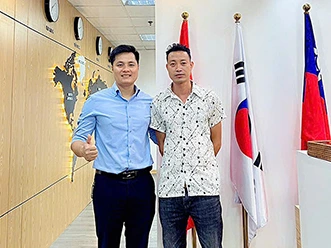 Hỗ trợ anh Quyết ở Hải Phòng đăng ký đơn hàng Nhật Bản