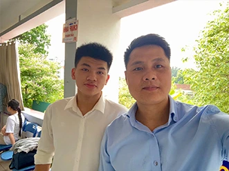 Chúc mừng em Dũng đã hoàn thiện thủ tục bay sang Nhật