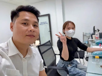 Hỗ trợ em Hồng ở Hải Dương đăng ký đơn hàng may Nhật Bản