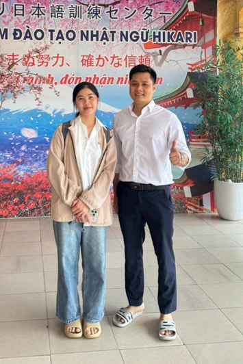 Chào đón em Hương ở Hòa Bình đăng ký đơn hàng linh kiện Shizuoka